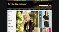 Desktop Screenshot of carolinabayswimwear.com